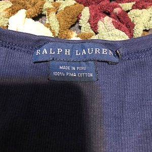 Ralph Lauren navy blue tank